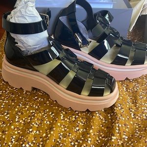 4CCCCEES Platform Fisherman Sandals